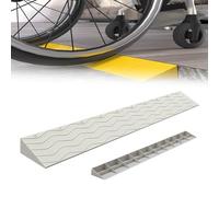 Threshold Ramps for Doorways, PP Plastic Wheelchair Ramp, 660 lbs Capacity, 0.4-3.9" Rise, for Wheelchair Scooter Stroller Indoor Outdoor