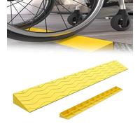 Threshold Ramps for Doorways, PP Plastic Wheelchair Ramp, 660 lbs Capacity, 0.4-3.9" Rise, for Wheelchair Scooter Stroller Indoor Outdoor