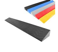 Threshold Ramps, Rise Threshold Ramps for Wheelchairs, Wheelchair Ramp Non-Slip Threshold Transition Strip for Doorways, Stairs, Steps, Sweeping Robot, Mobility Scooters,Black,100cm*10cm*4.5cm