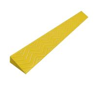 Threshold Ramps, Rise Threshold Ramps for Wheelchairs, Wheelchair Ramp Non-Slip Threshold Transition Strip for Doorways, Stairs, Steps, Sweeping Robot, Mobility Scooters (Yellow, 100 * 10 * 3cm)