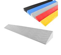 Threshold Ramps, Rise Threshold Ramps for Wheelchairs, Wheelchair Ramp Non-Slip Threshold Transition Strip for Doorways, Stairs, Steps, Sweeping Robot, Mobility Scooters,Gray,100cm*7cm*1cm