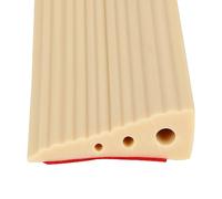 Threshold Ramps, Self-adhesive Wheelchair Ramp, Non-Slip Rubber Ramp for Sweeping Robot, Wheelchair, Scooter, Cuttable Floor Tile threshold Transition Strip (khaki, 6 x 2 x 100cm)