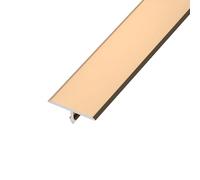 Threshold Strip - 1Pcs×90cm Floor Transition Strip - Tile/Laminate/Lino/Wooden Floor To Vinyl Or Carpet Cover Strips - T Molding Trim(Gold,2cm/0.78in)