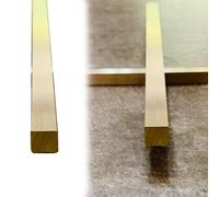 Threshold Strip Brushed Solid Brass Door Divider Trim Wood to Tile