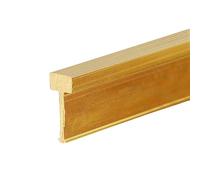 Threshold Strip Brushed Solid Brass Floor Transition Strip, Wood to Tile Threshold Strip for Doorways, Cuttable Edging Trim Strip/Decorative Strip/W5*H20Mm(0.2"*0.79")