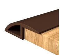 Threshold Strip Doorway Threshold Ramp for Uneven Floors, Pvc Floor Transition Strip Self Adhesive, Rug/Wood/Tile/Laminate Flooring Transition Cover,