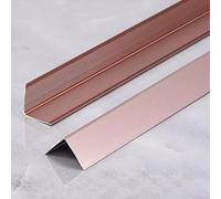 threshold strip， Wood Tile Marble Floor Edging Trim Strip(Rose Gold,40mm (1.6in) Wide)