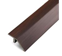 Threshold Strips, Floor Cover Strips, Floor Edge Trim, Floor Transition Threshold Strip, Floor Transition Strip, Suitable For Transition Of Floor Gaps With A Drop Of 1-2cm/0.39-0.78in(Walnut,90*2.1cm)