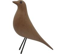 ThriBartLive Mid-Century Home Décor House Bird - Office House Desk Dove Sculpture Pigeon Ornament Arts Gift Replica (Wood Color)
