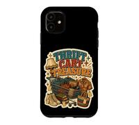 Thrift Cart Treasure Vintage Humor Case for iPhone 11