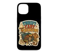 Thrift Cart Treasure Vintage Humor Case for iPhone 13