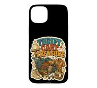 Thrift Cart Treasure Vintage Humor Case for iPhone 15 Plus