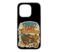 Thrift Cart Treasure Vintage Humor Case for iPhone 15 Pro