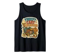 Thrift Cart Treasure Vintage Humor Tank Top