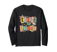 Thrift Queen Vintage Lover Second Hand Style Long Sleeve T-Shirt