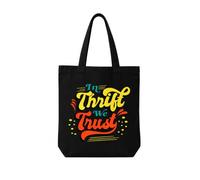 Thrift Shopper Tote Bag,In Thrift We Trust Tote Bag, Thrifter Merchandise (Thrift TOTE)