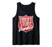 Thrift Store Junkie Retro Vintage Treasure Hunter Tank Top