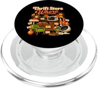 Thrift Store Whore Antique Collector Design Lover Secondhand PopSockets PopGrip for MagSafe