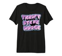 Thrift Store Whore Retro Smiling Shopping Vintage Premium T-Shirt