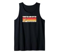 Thrifted And Gifted Limited Edition Retro 70s Camp Style Tank Top
