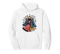 Thrifter Whose Happiest Place Full Cart Treasure Hunter Pullover Hoodie