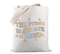 Thrifting Addict Tote Bag Thrifting Is A State Of Mind Tote Bag Thrifter Merchandise Thrift Lover Gift (Thrifting Mind TOTE)