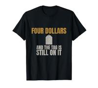 Thrifting - Four Dollars and The Tag is Still - Second Hand T-Shirt