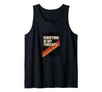 Thrifting is My Therapy Vintage Shopping Tank Top