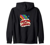 Thrifting Is My Therapy Vintage Shopping Zip Hoodie