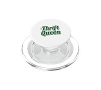 Thrifty Aunt Queen Budget Savvy Family Humor Gift Present PopSockets PopGrip for MagSafe