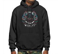 Thril Destiny 2 Men's Fashion Hoodies Sweater Long Sleeve Top Pocket Hooded Sweatshirts Black