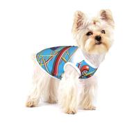 Thrill Seeker Small Cotton Dog Vest L - Breathable, Comfortable, Stylish Apparel for Pets