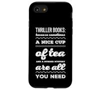 Thriller books: because sometimes a nice cup of tea and Case for iPhone SE (2020) / 7/8