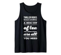 Thriller Books: Because Sometimes a Nice Cup of Tea and Tank Top