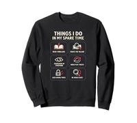 Thriller Reader Things I Do In My Spare Time Book Lover Sweatshirt