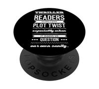Thriller readers: we love a good plot twist especially when PopSockets Adhesive PopGrip