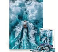 Thrilling Ocean Ride Jigsaw Puzzles 1000 Piece for Teenagers Improve Memory Relaxing Fun Sharp Edge Unique Gift (38x52cm)