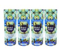 Thrink 4 Pack Perfect Scents In-Wash Scented Booster Crystals 200g Each Fresh Laundry Fragrance Beads Long Lasting Scent for Clothes Towels Bedding - Fresh Linen