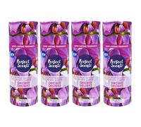 Thrink 4 Pack Perfect Scents In-Wash Scented Booster Crystals 200g Each Fresh Laundry Fragrance Beads Long Lasting Scent for Clothes Towels Bedding - Orchid Delight