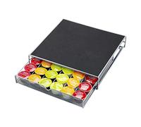 Thrink Coffee Machine Stand And Casule Pod Holder Storage Drawer | Compatible with Most Coffee Machines | Silicone Soft Rubber Legs | Drawer Holds 36 Coffee Pods | Space Saving Design
