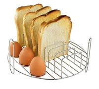 Thrink Halogen Oven Full Breakfast Grill Rack Egg Boiler Toaster 10-12 Litre Ovens | Durable | Made From stainless steel | Height: 11cm - Diameter: 25cm