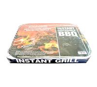 Thrink Instant Disposable Mini BBQ Grill | Quick And Easy Barbecue | Ready To Cook In 20 Minutes |1.5 hrs burning time