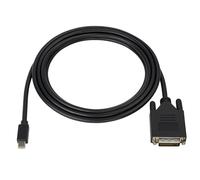 Thrink Mini DisplayPort to DVI Cable | Mini DP to DVI Adapter Lead 2M Male to Male | Gold-Plated Cord for MacBook Air/Pro, iMac, Microsoft Surface Pro, Laptops, Desktops & Projectors