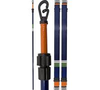 Thrink Outdoor 2.6m Large Garden Clothes Washing Lines Prop line Heavy Duty Pole Post Home Garden Laundry Dryer Clothing Drying Rack Stand