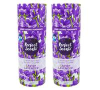 Thrink Pack Perfect Scents In-Wash Scented Booster Crystals 200g Each Fresh Laundry Fragrance Beads Long Lasting Scent for Clothes Towels Bedding (2, Lavish Lavender)