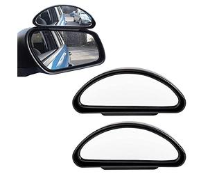 Thrink Security Safety Auxiliary Mirror for Universal Cars - Blind Spot Mirrors | Solve dead angle zone | EASY TO INSTALL | Fits all cars, pickups, SUVs, trucks and buses