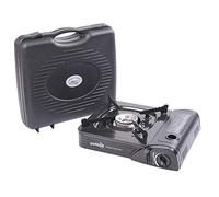 Thrink Single Burner Butane Gas Stove | Portable Compact and Lightweight | Efficient To Use | Adjustable Flame Height | Ideal For Camping Fishing | Comes With Carry Case | Durable And Easy To Use