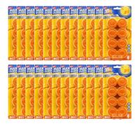 Thrink Toilet Cistern Blocks 3 Packs, 8 Blocks Per Pack Scented Tank Freshener Blocks for Continuous Freshness Hygienic Toilet Care Suitable for Most Cisterns (24 Pack, Citrus)