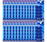 Thrink Toilet Cistern Blocks 3 Packs, 8 Blocks Per Pack Scented Tank Freshener Blocks for Continuous Freshness Hygienic Toilet Care Suitable for Most Cisterns (24 Pack, Ocean)