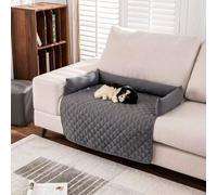 Thrink Waterproof Foldable Pet Sofa Cover with Non-Slip Backing - Washable Checkered Furniture Protector for Dogs & Cats | Anti-Slip Couch Mat for Medium & Large Pets